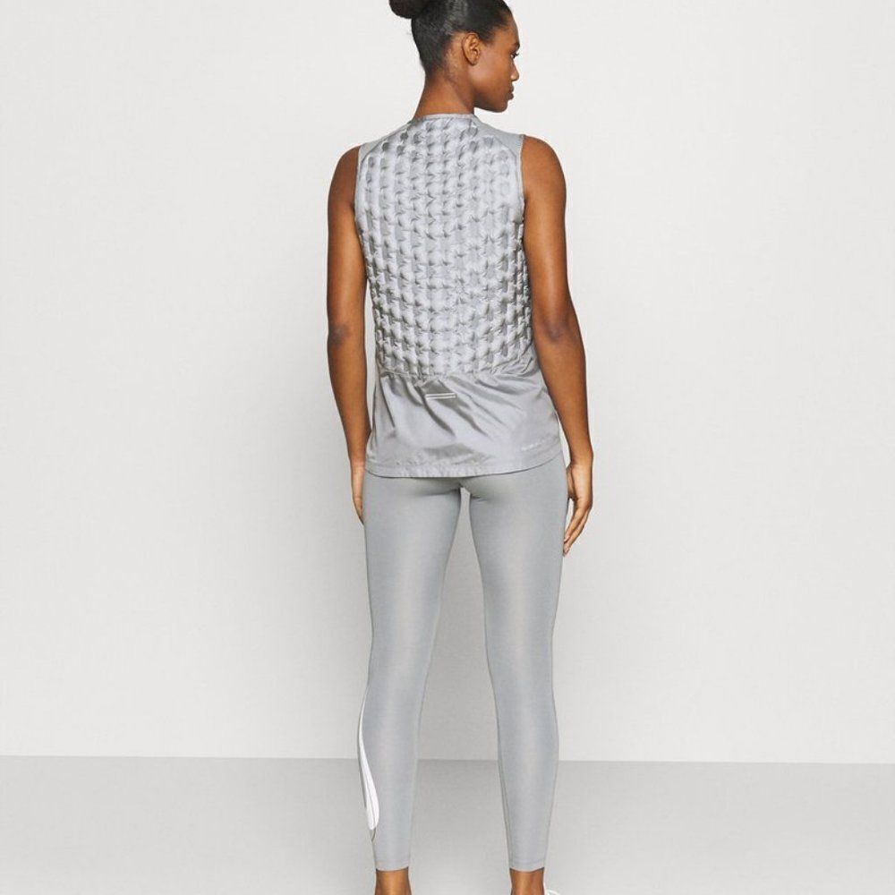 Nike Women's Therma-Fit Adv Downfill Running Vest Women's Gray Size Small — image 3 of 8